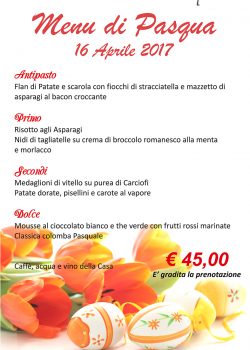 Pasqua menu hotel Padova | Hotelvalbrenta.com