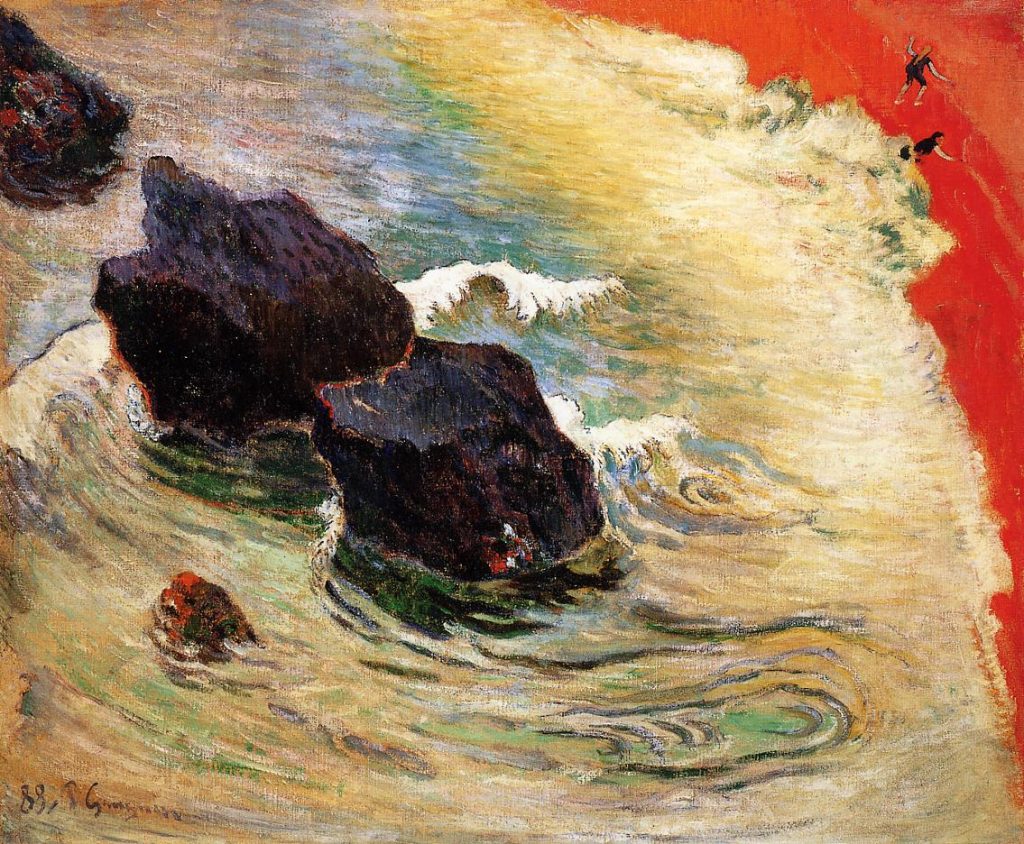 Gauguin 1888 La Vague | Hotelvalbrenta.com